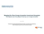 Mapping the Clean Energy Innovation Investment Ecosystem: Initial global scan of key players financing clean energy innovation
