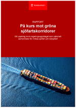 On Course towards Green Shipping Corridors (Swedish: På kurs mot gröna sjöfartskorridorer)