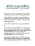 Mission Innovation Joint Launch Statement