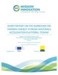 Short report on the workshop on Thermal Energy Storage Materials Acceleration Platform, TESMAP