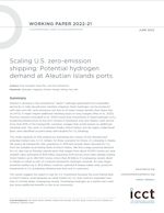 Scaling U.S. Zero-Emission Shipping: Potential Hydrogen Demand at Aleutian Islands Ports