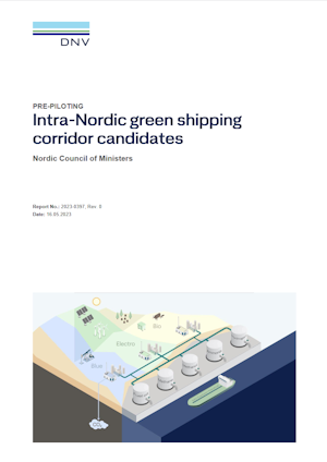 Nordic Roadmap: Intra-Nordic Green Shipping Corridor Candidates